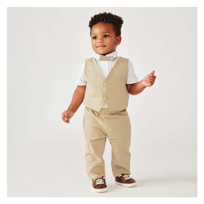 Baby Boys' 4-Piece Woven Set